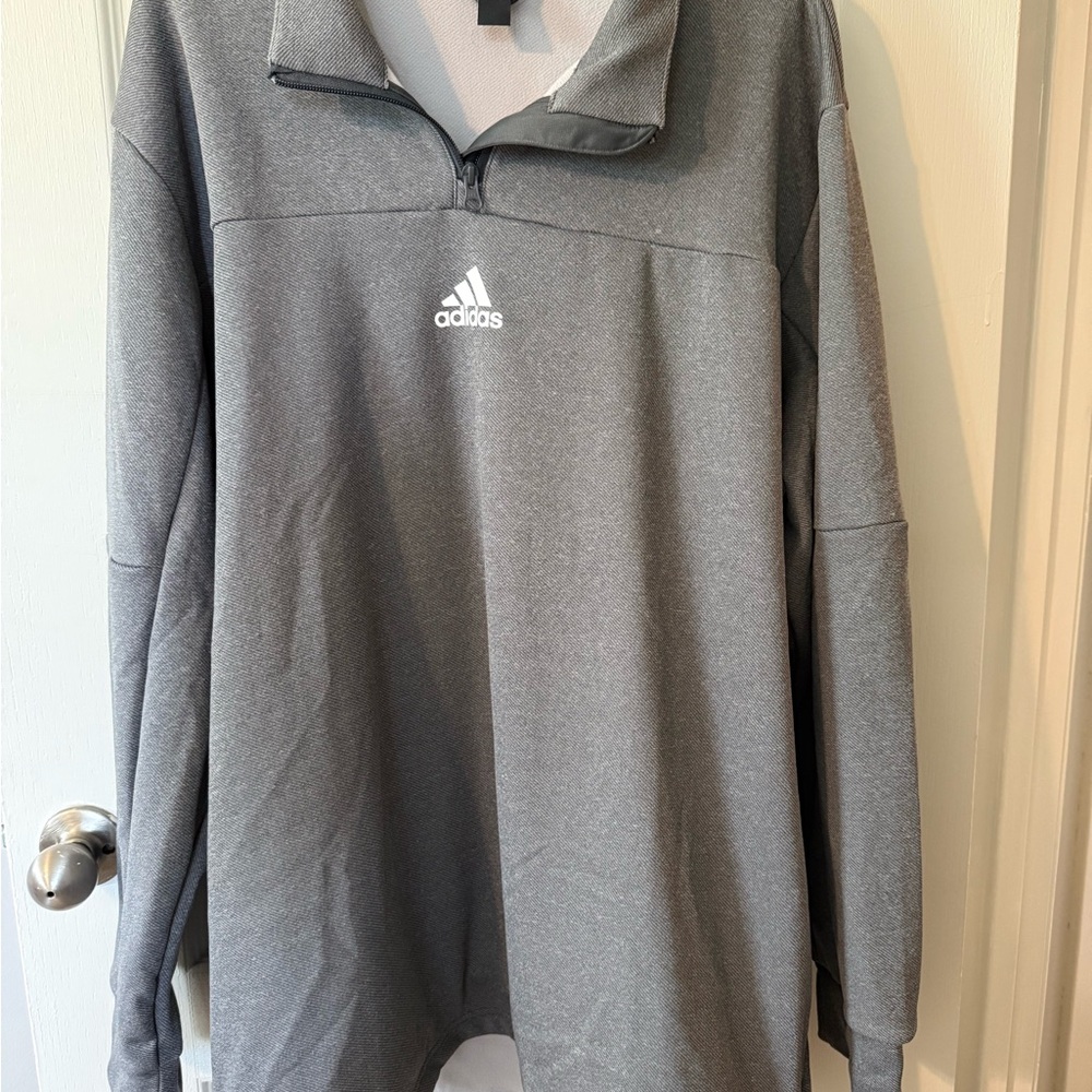 Adidas Charcoal Gray Pullover